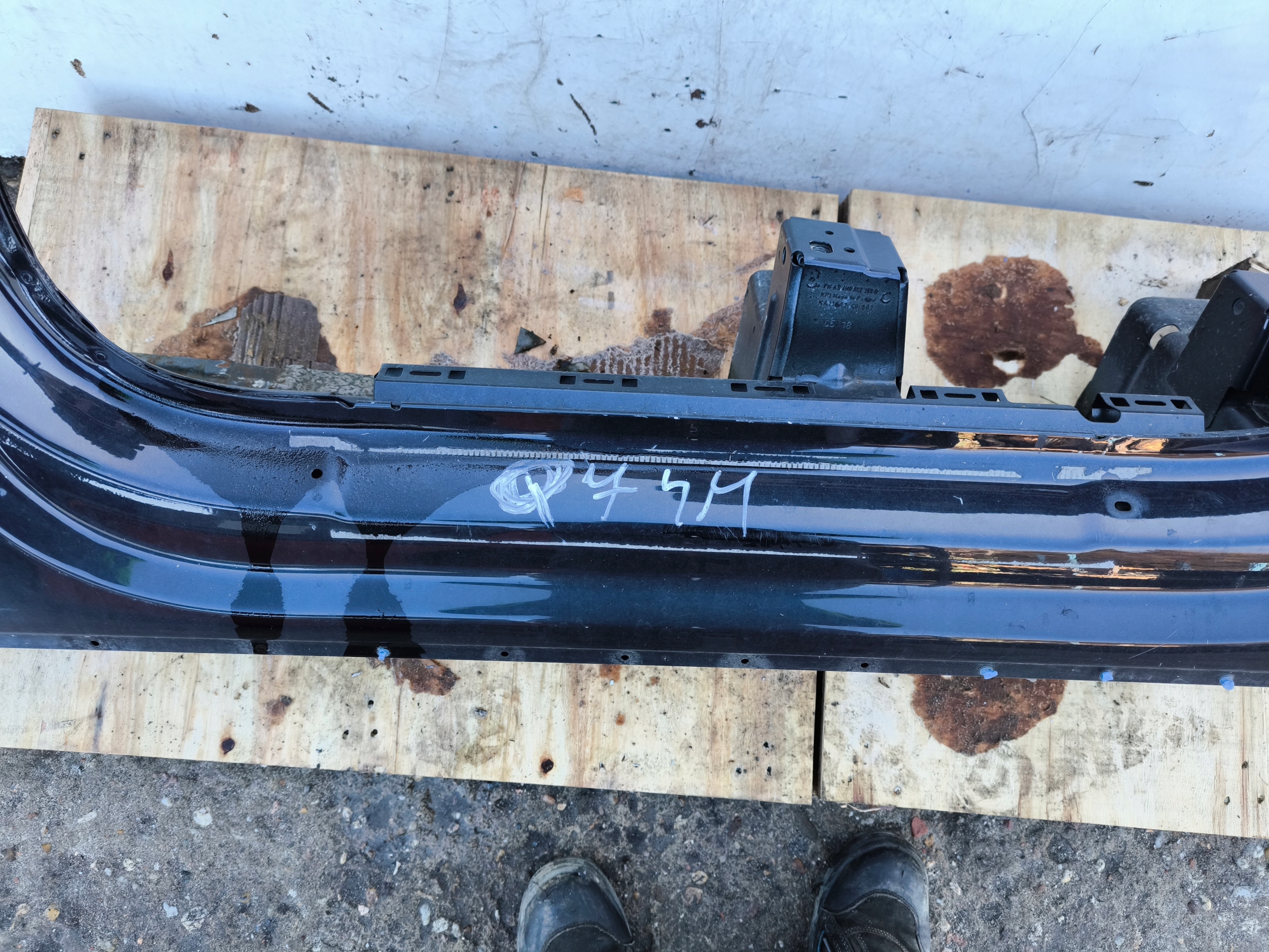 quarter threshold left side AUDI Q7 4M original !