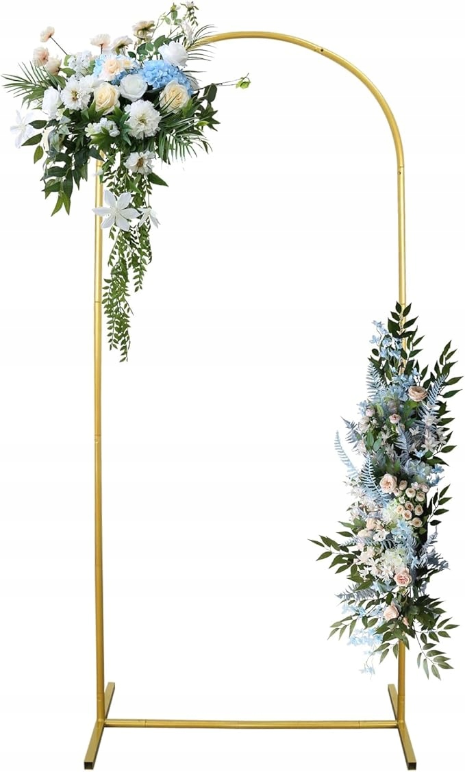 Svatební oblouk 1,8 m – Elegantní svatební oblouk pro zlatý obřad T935