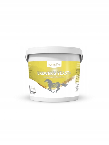 HorseLinePro Pivovarské Kvasnice 2,5 kg Pro Koně Na Trávicí Systém