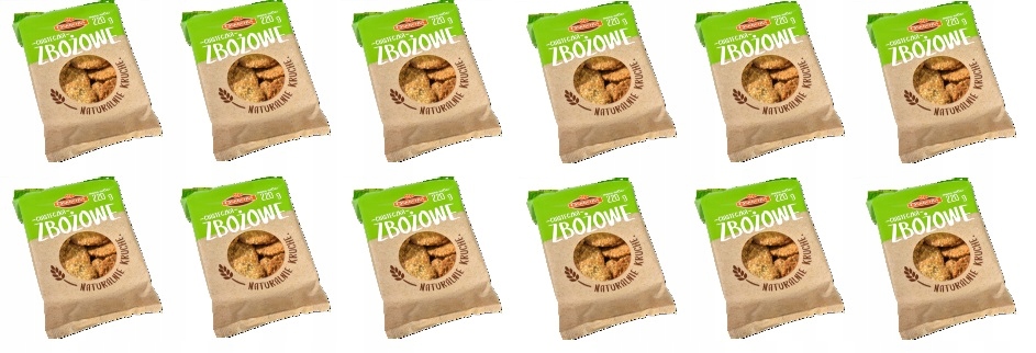 Levně 12 x 220 g Oskroba Obilné sušenky Karton