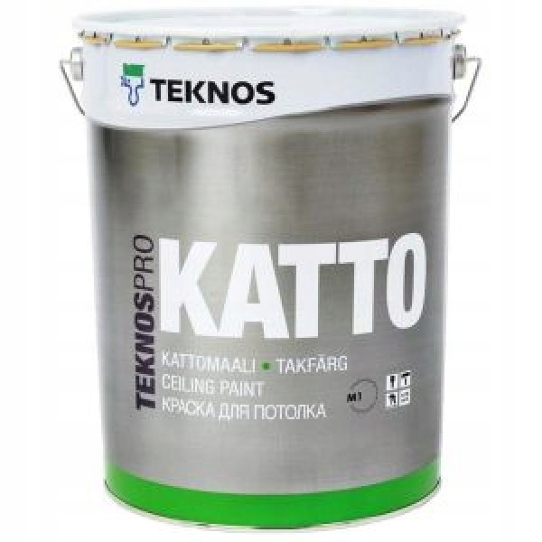 Farba akrylowa do betonu, ścienna Teknos Katto 18L mat