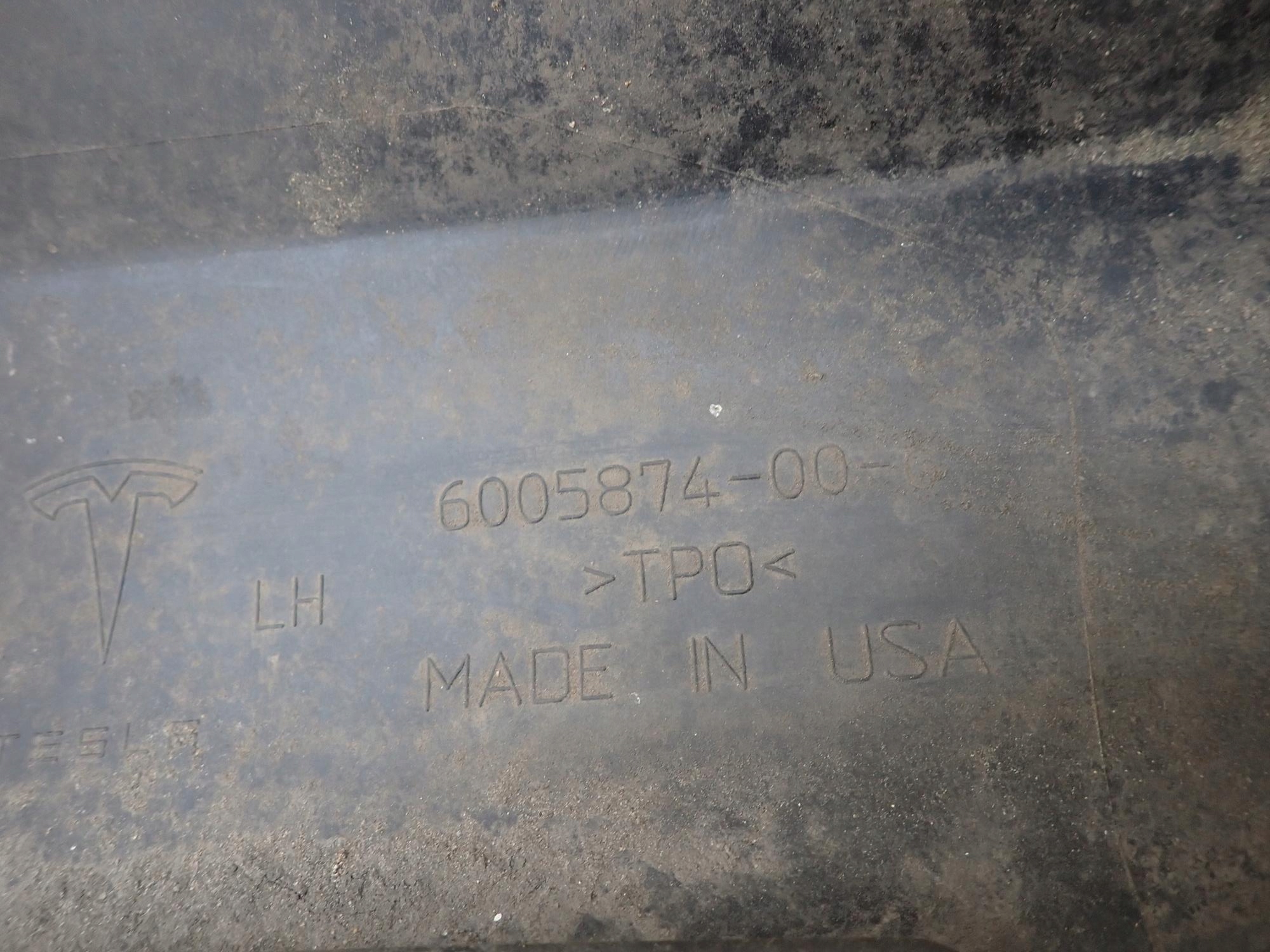 TESLA MODEL S 12-21 threshold left moulding threshold left