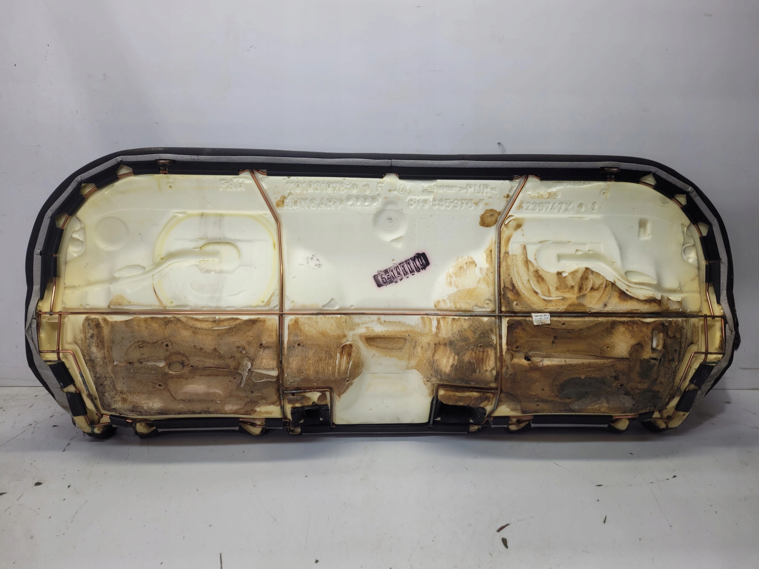 Sitz heck MATERIAL AUDI A3 8V 8V0885375F MATERIAL