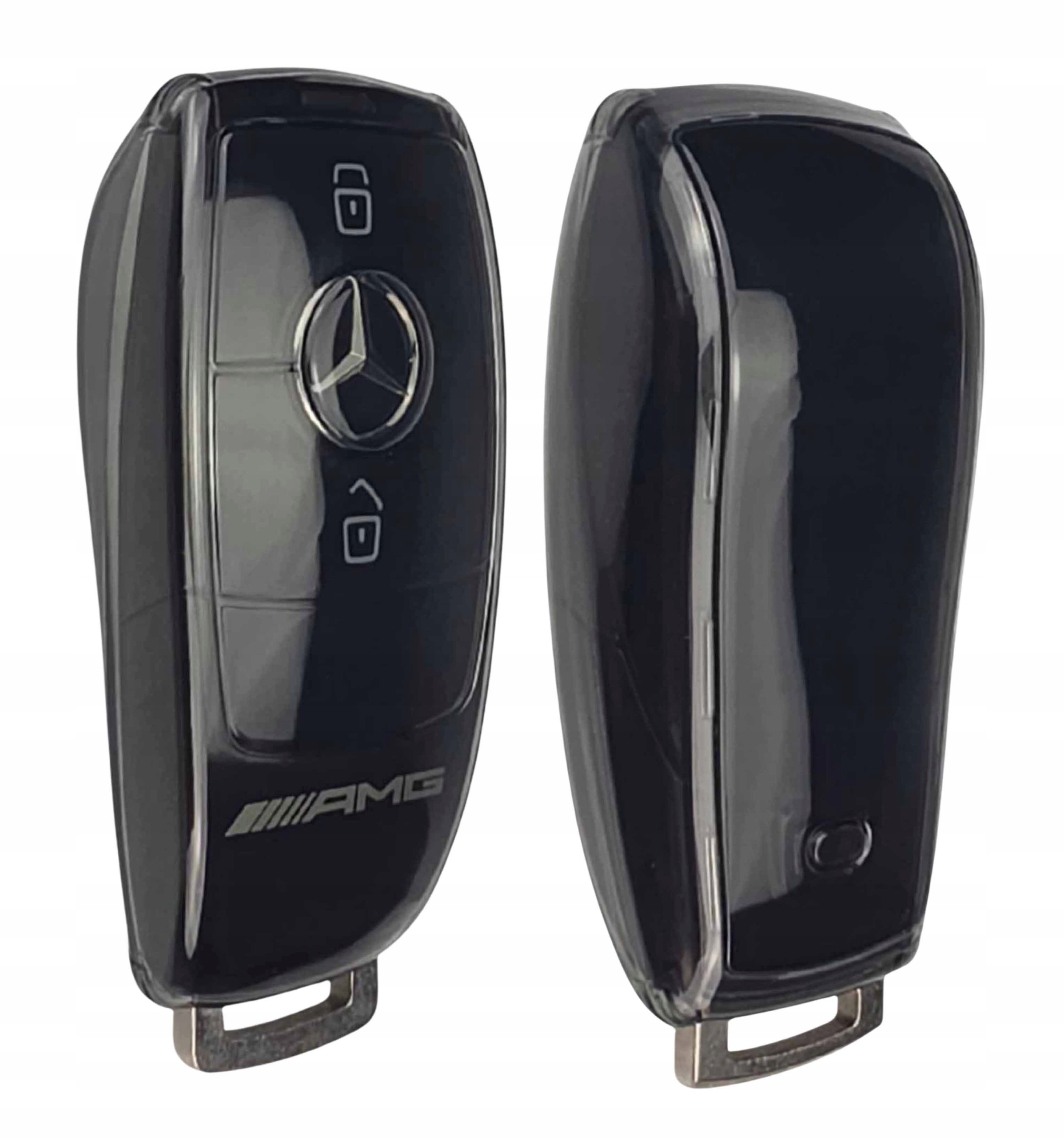 Etui Na Kluczyk Pilot Mercedes Przeźroczyste Ciemne Premium Amg