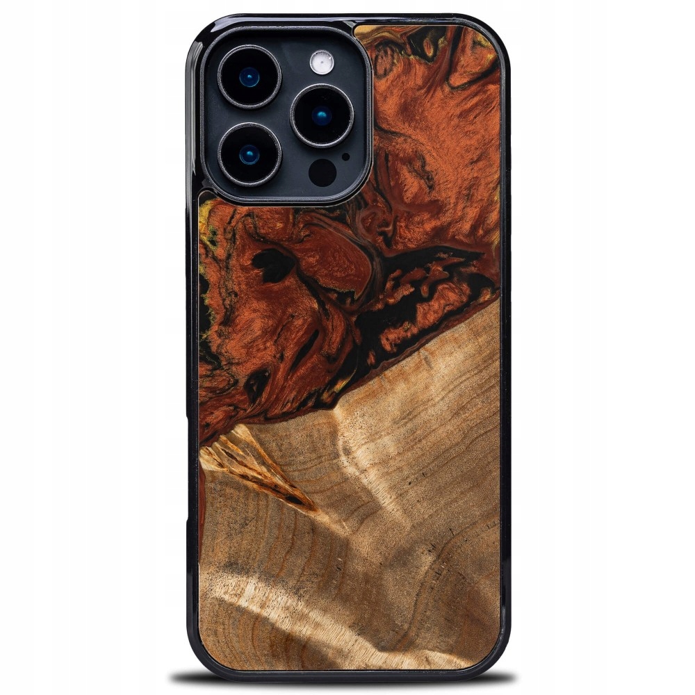 Pouzdro Bewood Unique pro iPhone 16 Pro Max 4 Živly Oheň