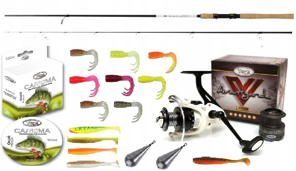 Zestaw York Avantgarde Jig 270/15 Kołowrotek