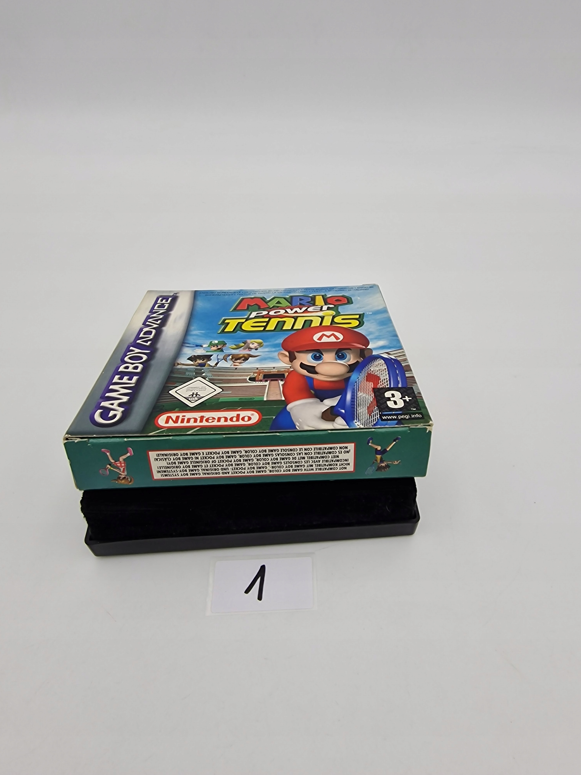 GAME BOY ADVANCE MARIO POWER TENNIS ORYGINAŁ Tytuł Mario Power Tennis