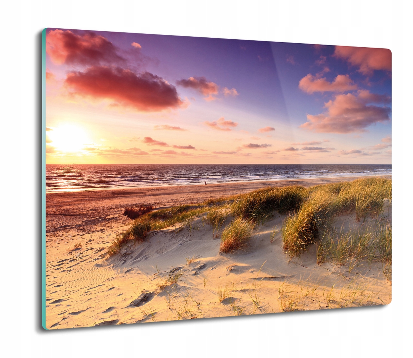 

Plaża morze wydma 60x52 deska ze szkła do kuchni
