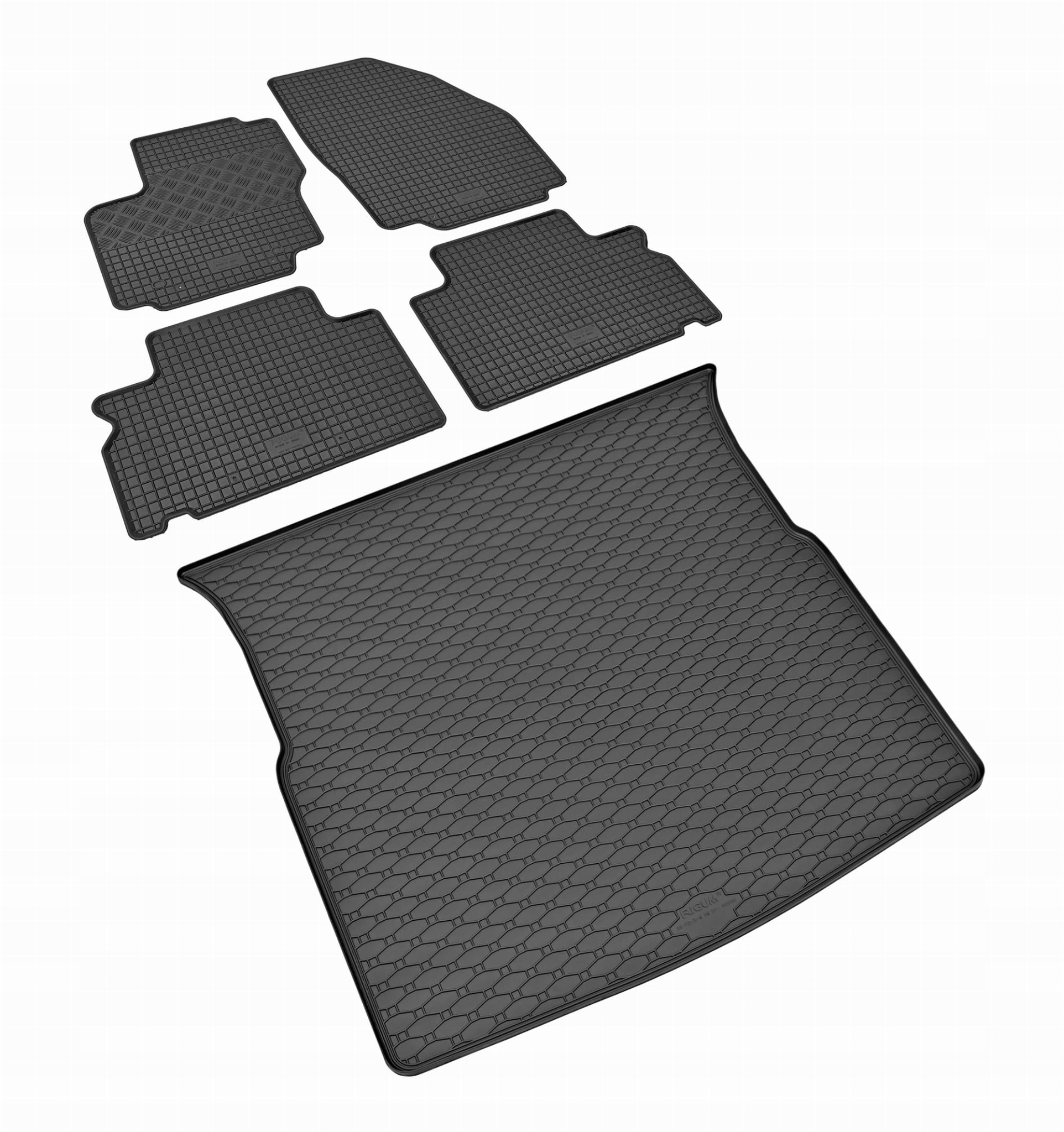 Dywaniki i mata do Ford S-Max 5 miejsc 2007-2014 Numer katalogowy producenta 900897+408195