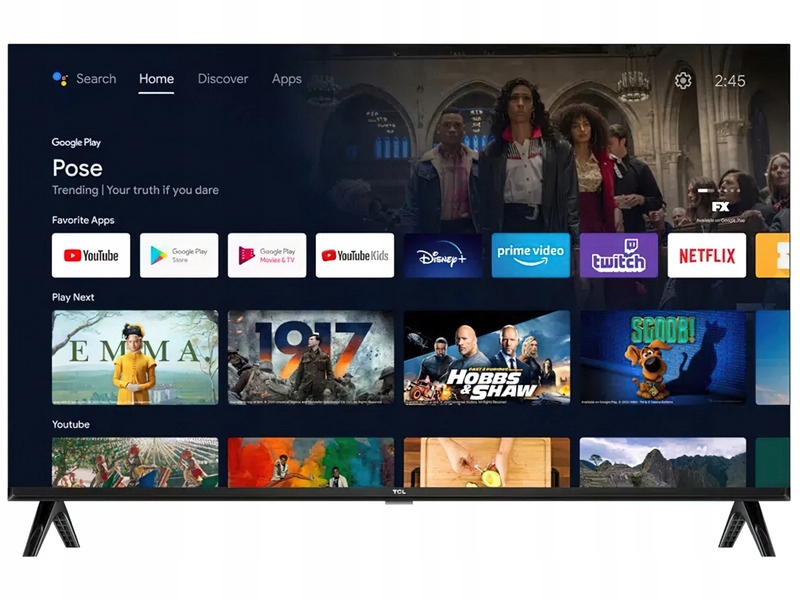 Telewizor TCL 32S5400AF LED Full HD HDR Android TV