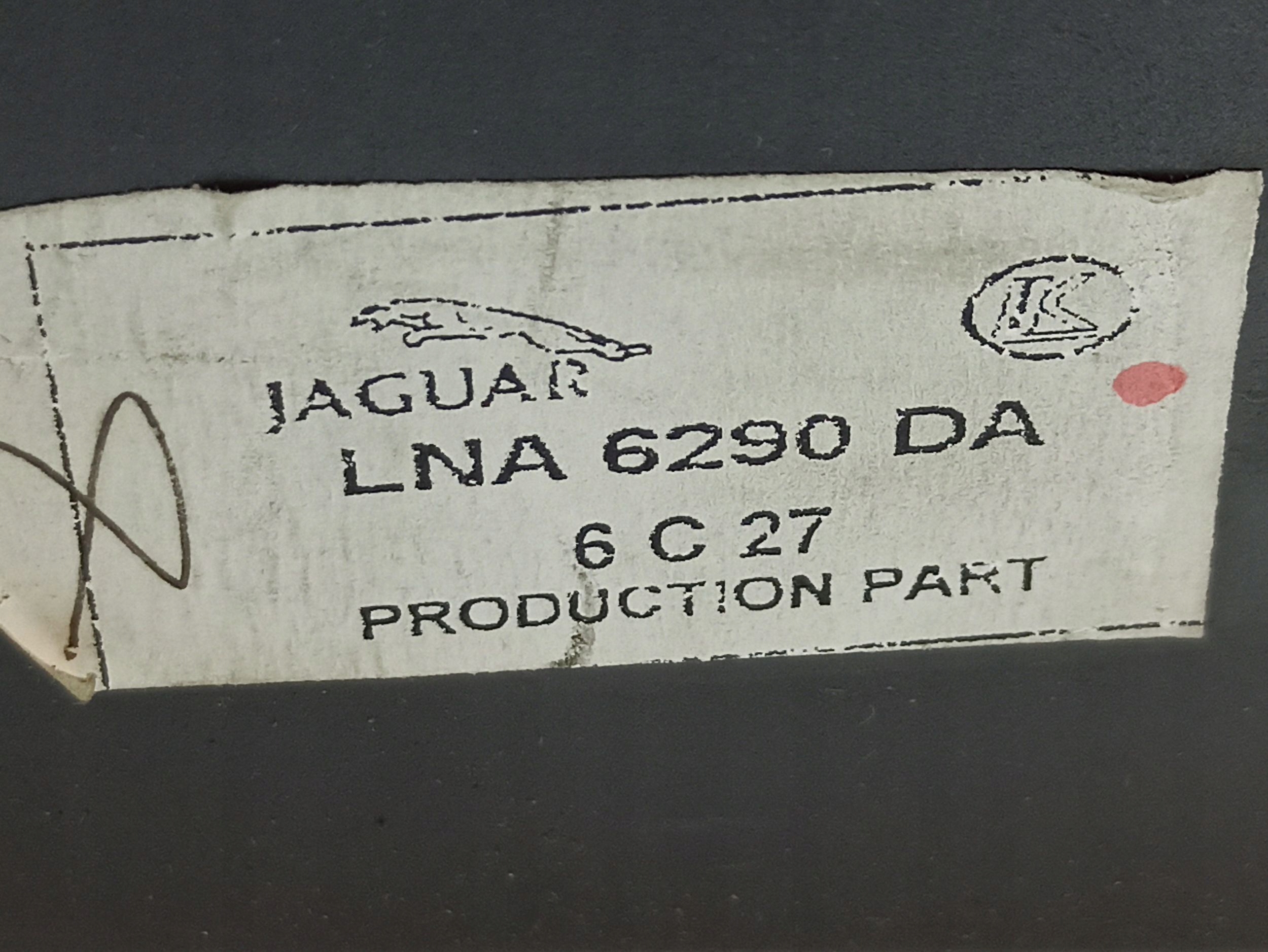 jaguar XJR X308 2001 панель кондиционера / обогрева