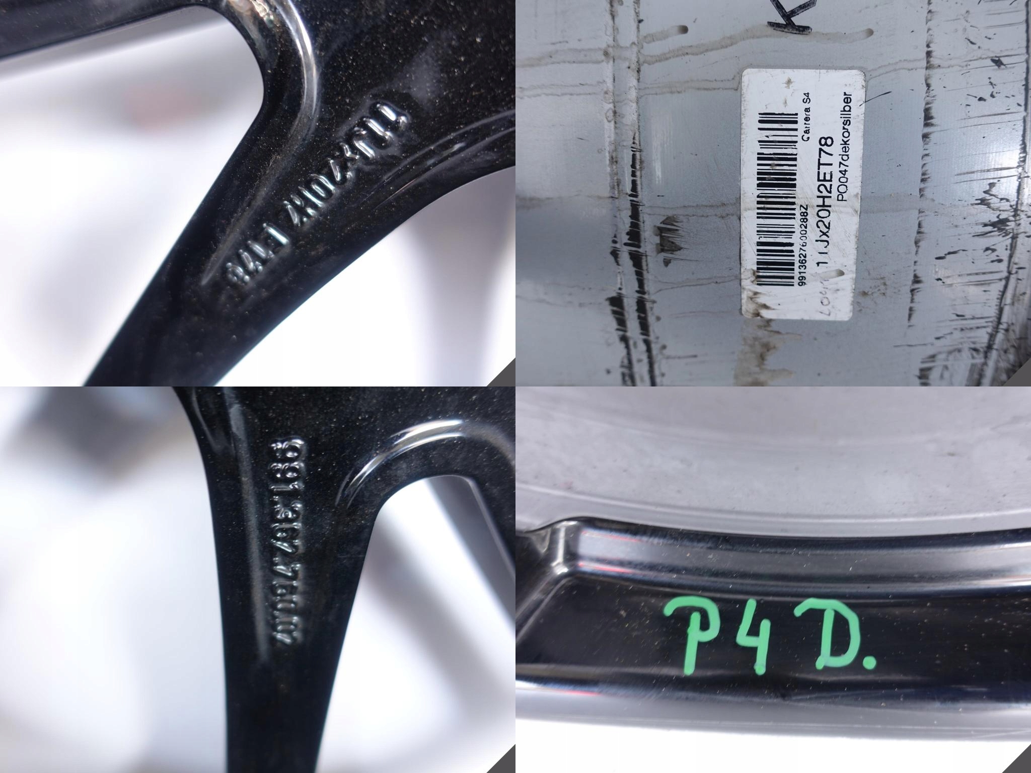 PORSCHE 991 911 CARRERA S disk 11X20 ET78 5X130