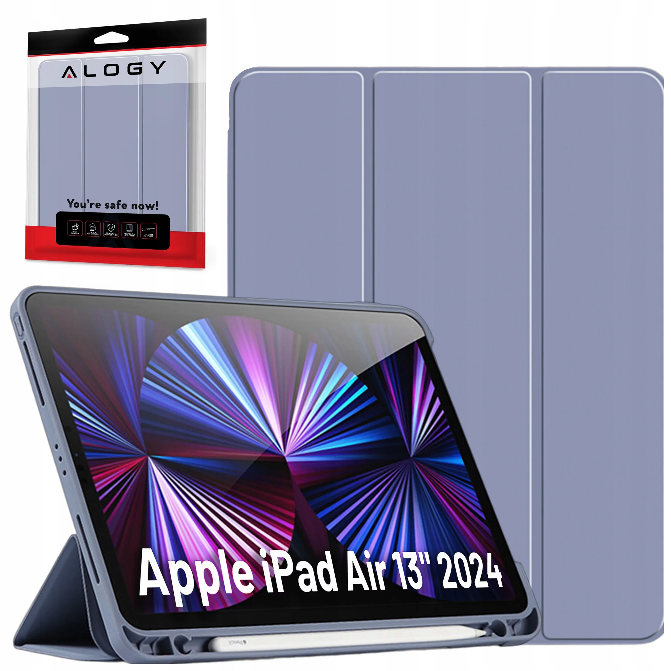 ETUI SMART PENCIL CASE do APPLE IPAD AIR 13 " 6 GEN M2 2024 / 7 GEN M3 2025 Producent Alogy