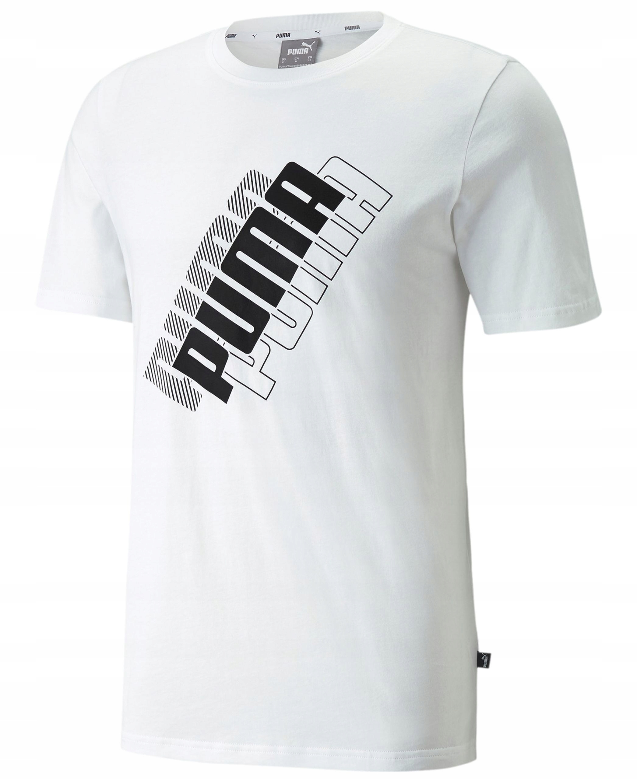 

Koszulka Puma Męska Power Logo 847376 02 R. L