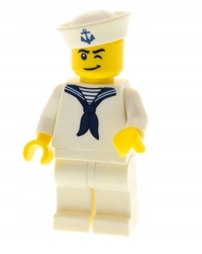 Lego Minifigures 4 col04-10 Sailor Figurka Námořník Nová Sáček 8804