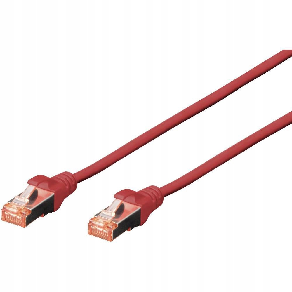 Digitus 5m Cat6 S-FTP kabel sieciowy S/FTP (S-STP) Czerwony