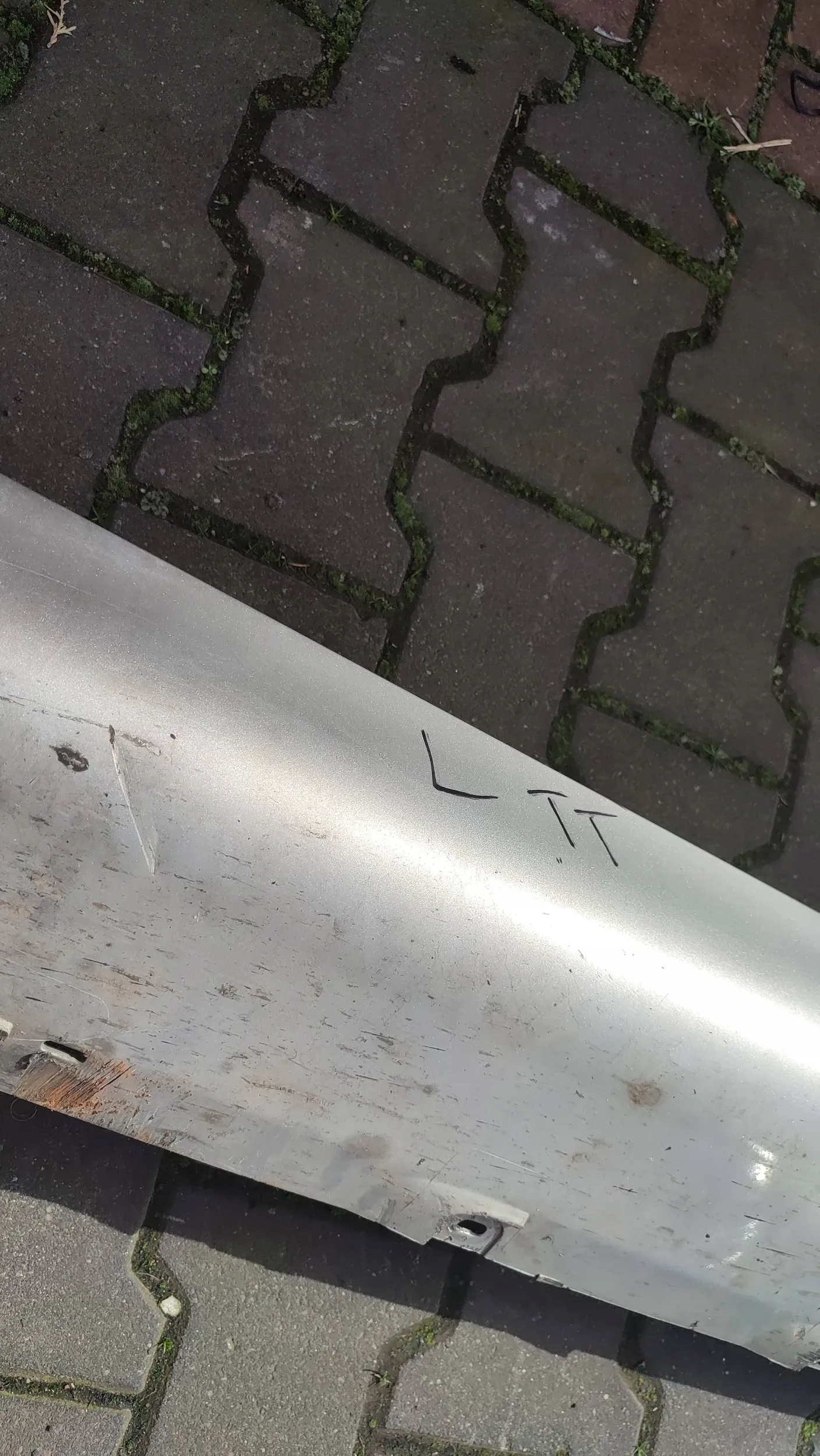 Audi TT TTS Mk2 2013 moulding threshold left