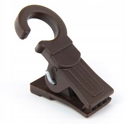 ŻABKI ŻABKA PLASTIKOWA DO KÓŁKA BRĄZ 100 SZT