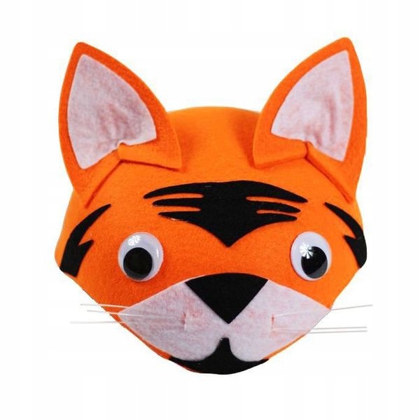 CZAPKA STRÓJ TYGRYS TYGRYSEK