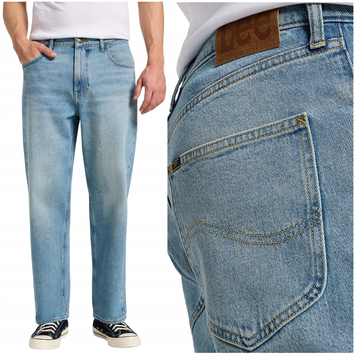 Lee Asher loose straight Raine velmi volné džínové kalhoty W31 L32