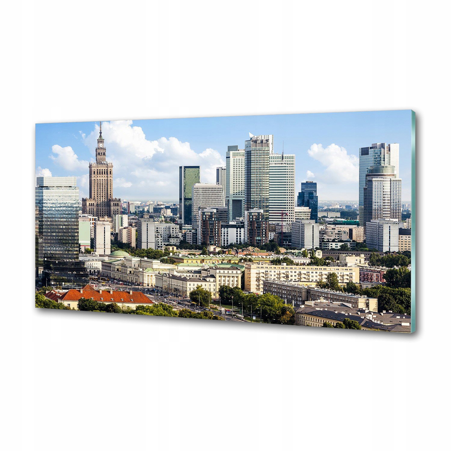Panel do kuchyne Varšava Poľsko 100x50 cm Lepidlo