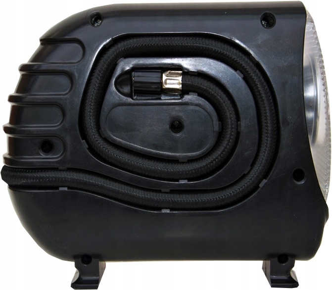 Kompresor samochodowy z lampą Led pompka akumulator 120W zestaw końcówek Marka Omna