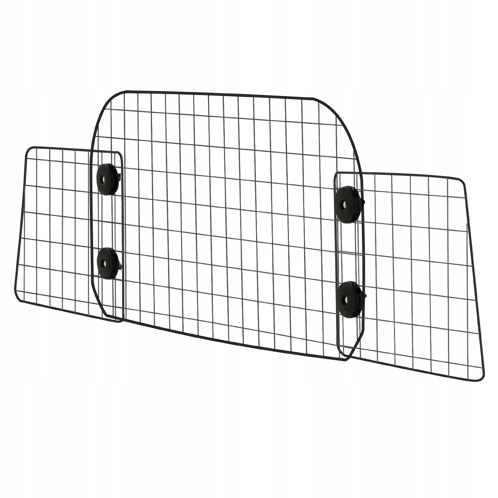 Levně Bariera Samochodowa Dla Psów 90x41,6CM Regulacji W 6 Kombinacjach Kształtów