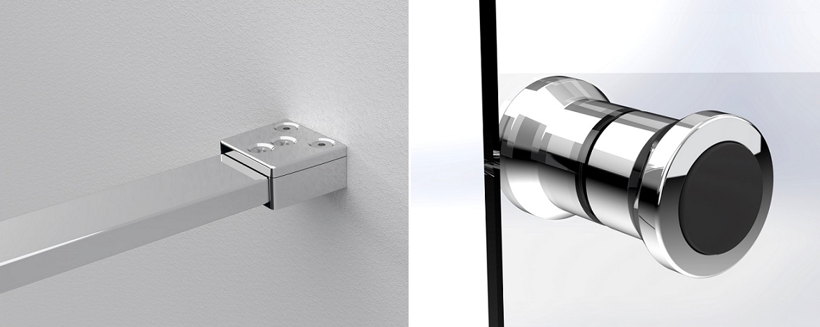 Drzwi prysznicowe RADAWAY Eos DWJS 140x195 PRAWE Szerokość produktu 140 cm