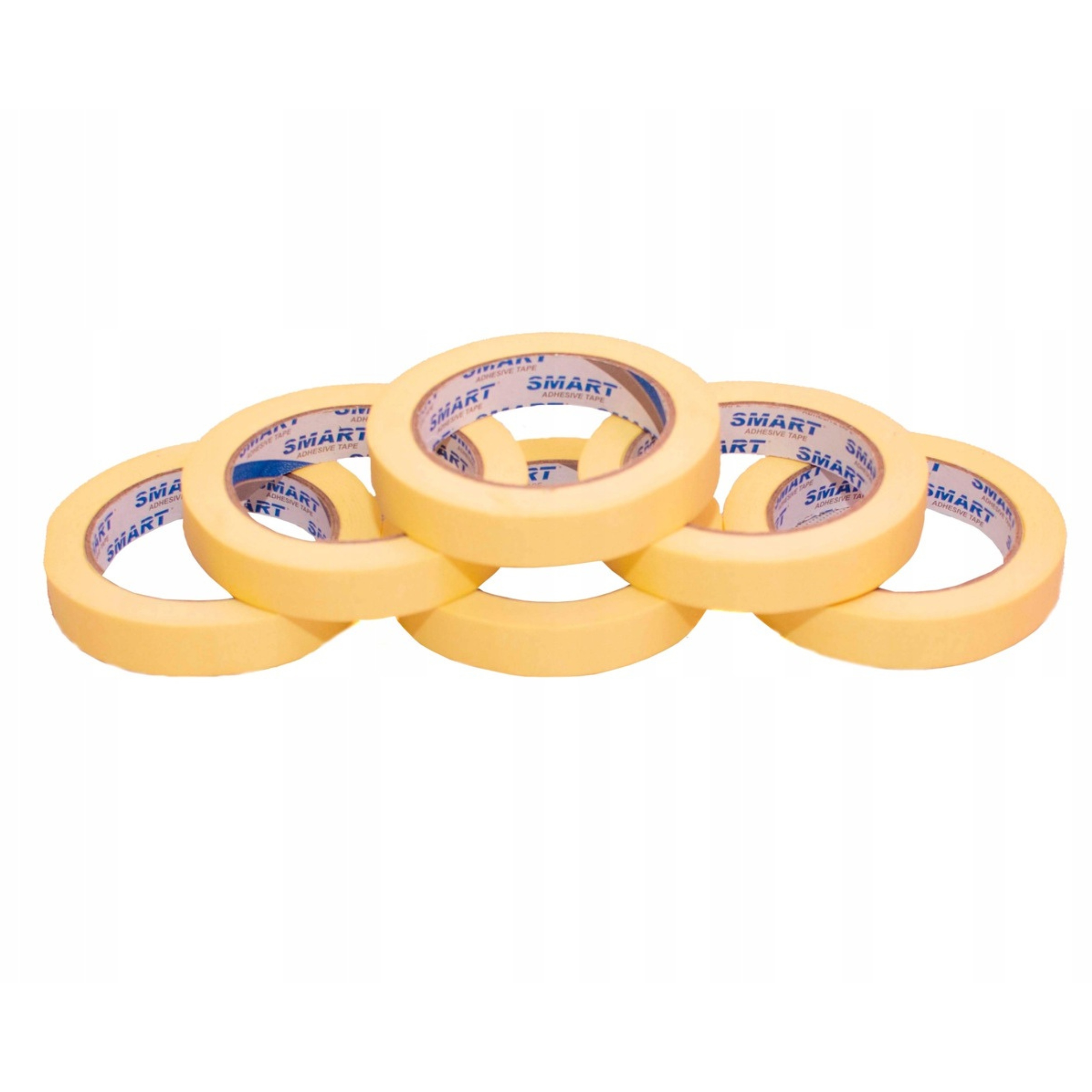 Ochranná papierová lakovacia páska 25 mm x 50 m 80°C žltá 36 kusov