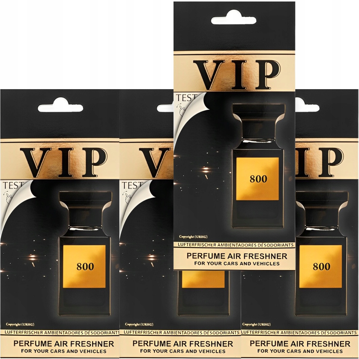 

Zestaw Zawieszek Do Samochodu Vip Tobacco Vanilla