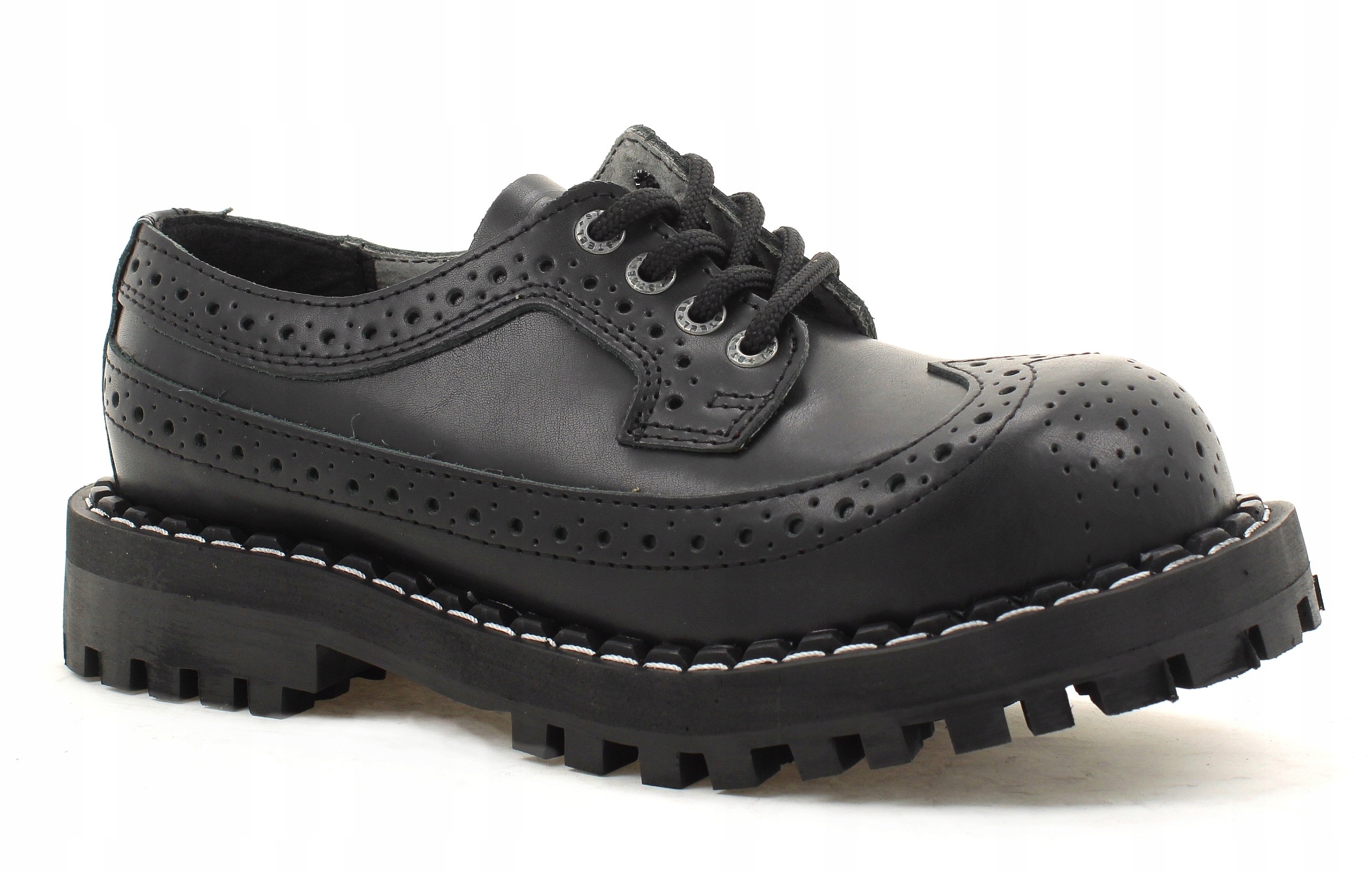 

Glany Steel Czarny/biały 4-DZIURY 112/O/B-B 36-42