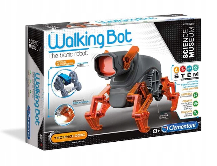 

Naukowa Zabawa. Walking Bot Chodzący Robot