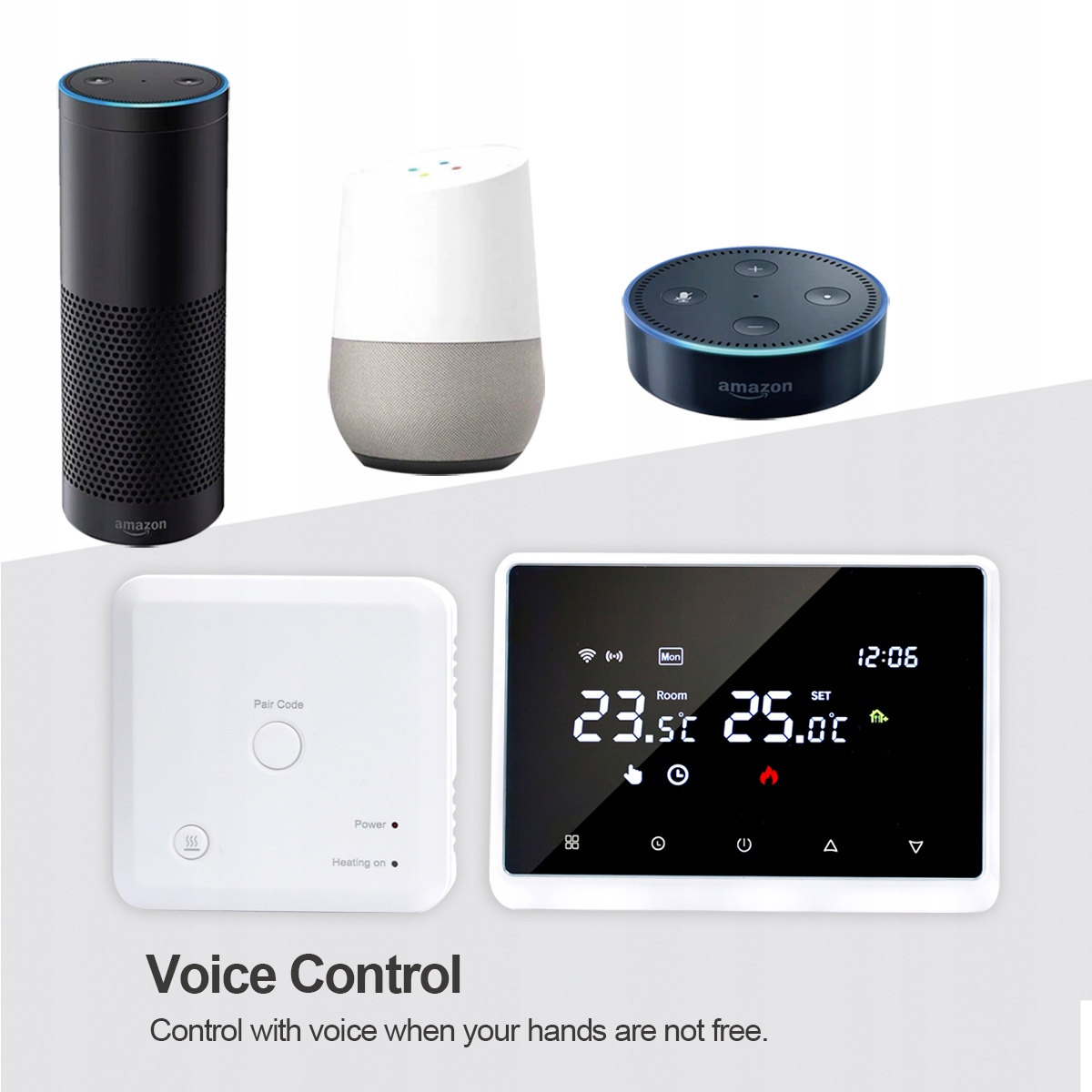 Rf WiFi termostat Tuya Podlahové topení Vodní/elektrické topení