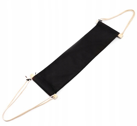 HAMAK MINI POD BIURKO NA STOPY CZARNY