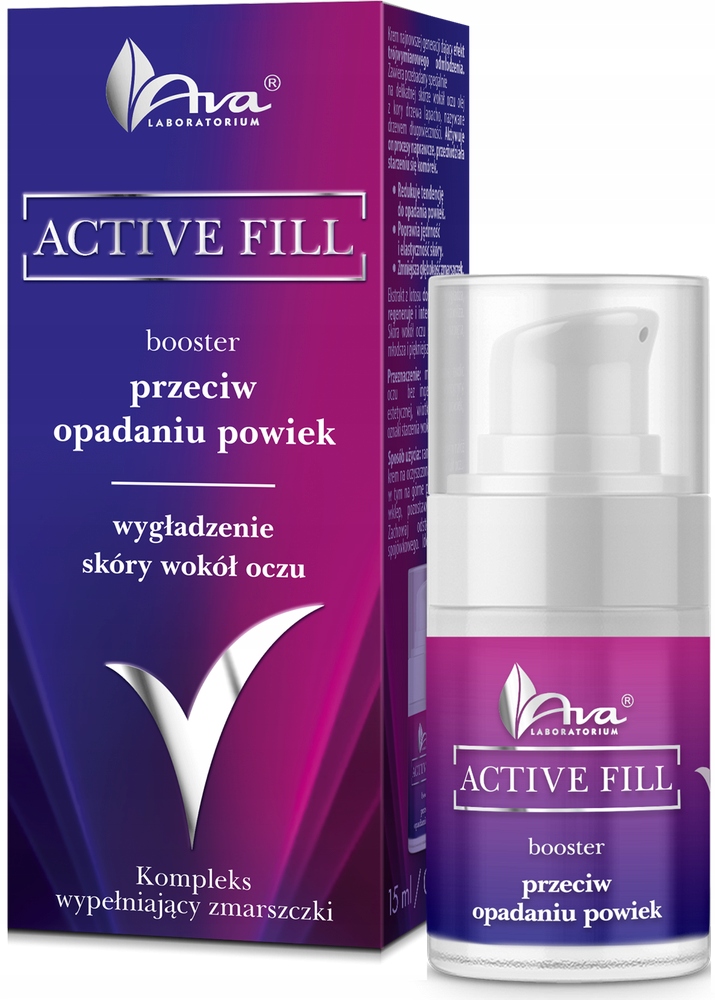 AVA ACTIVE FILL BOOSTER PRZECIW OPADANIU POWIEK 15 ML