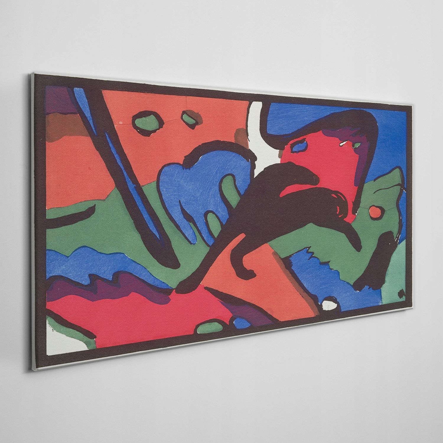 

Obraz płótno Blue rider Wassily Kandinsky 100x50