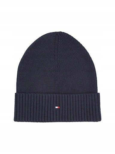 Zimní čepice Tommy Hilfiger Flag Pima Cotton Beanie