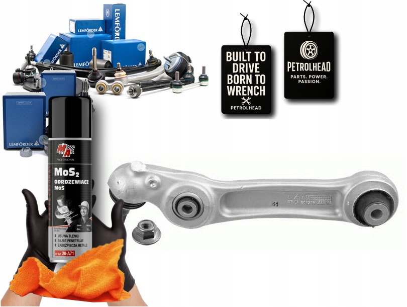 Rameno Bmw Přední F10 11 12 13 Levé Zadní Lemforder #Petrolhead Pro+ Kit1