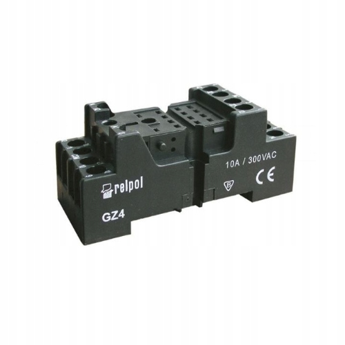 Gniazdo wtykowe do R4N kolor czarny szerokość 29,5 mm GZ4 2000538 RELPOL