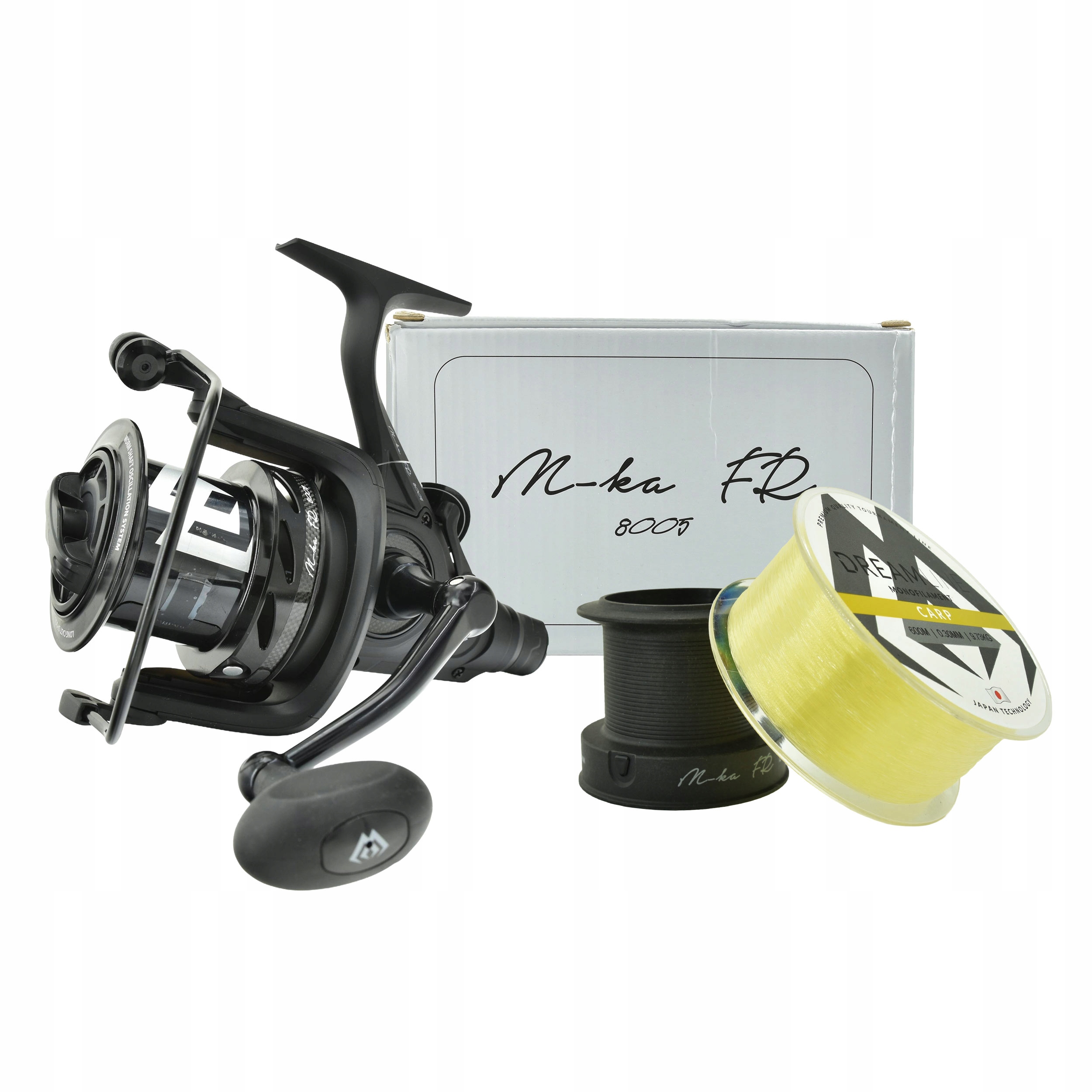 Kołowrotek karipowy Mikado M-ka Fr Carp 8005 4BB+1RB żyłka