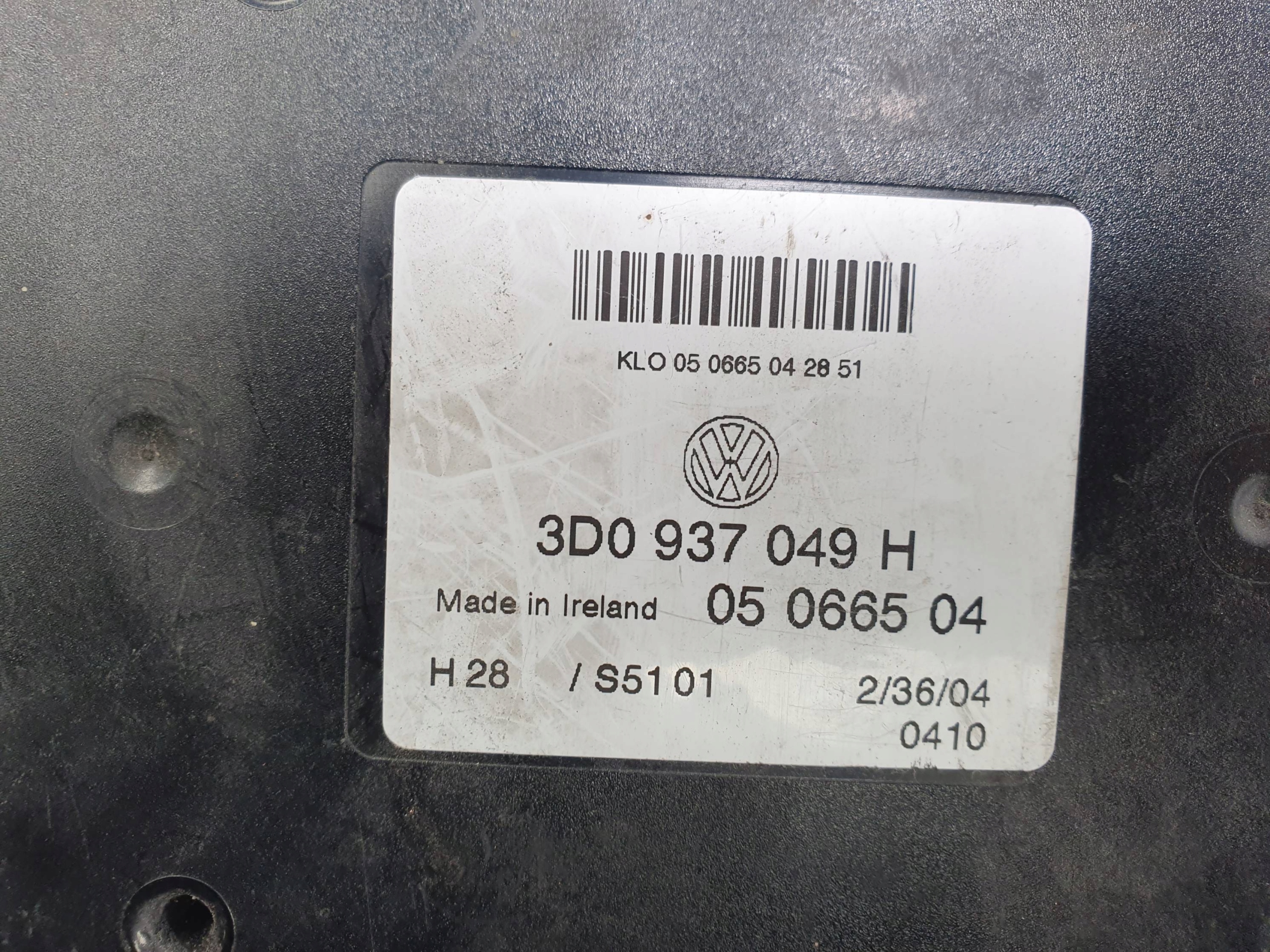 module 3D0937049H AUDI
