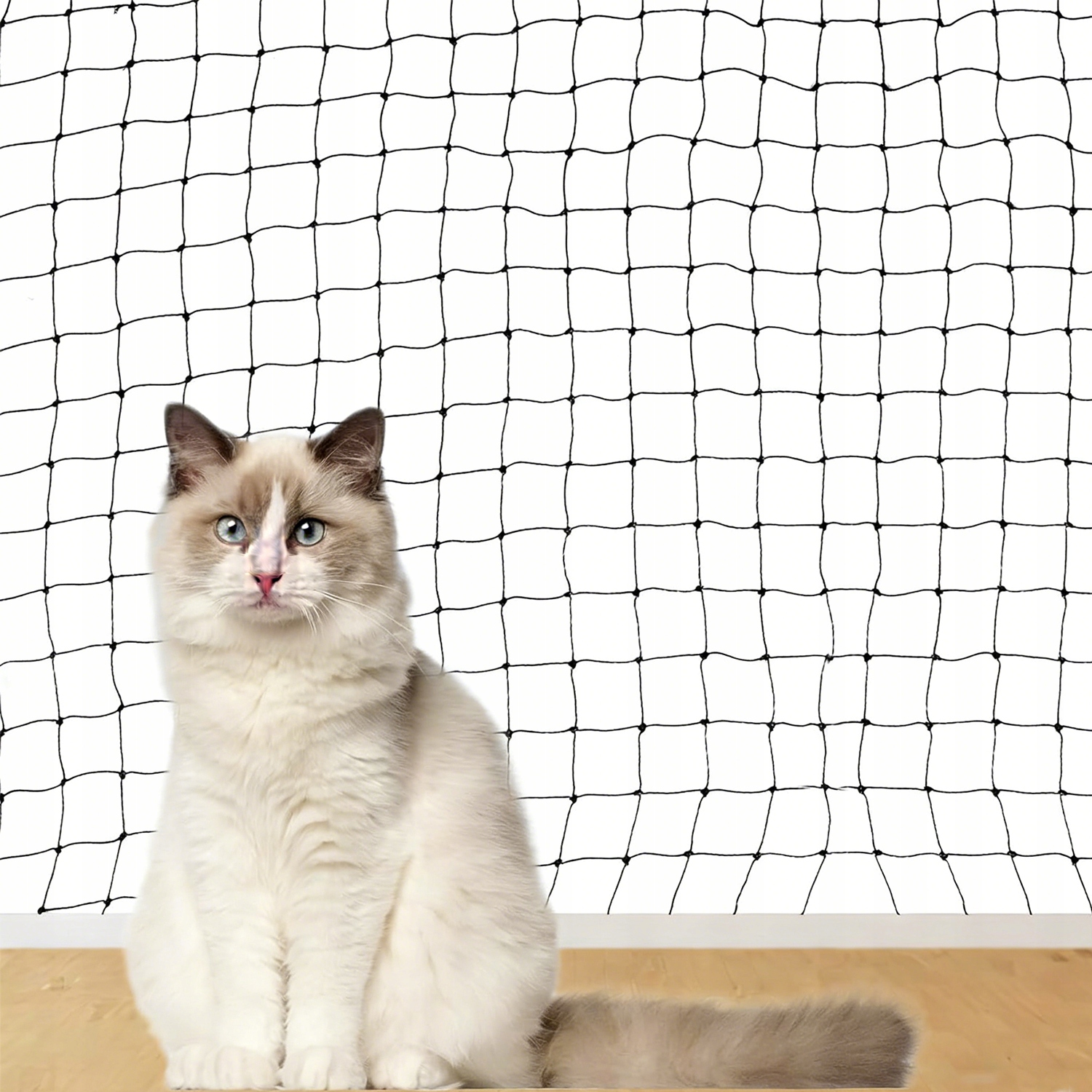 Levně Síťka Pro Kočky Na Balkon Vyztužená, Očko 26 MM, 3 x 10 m