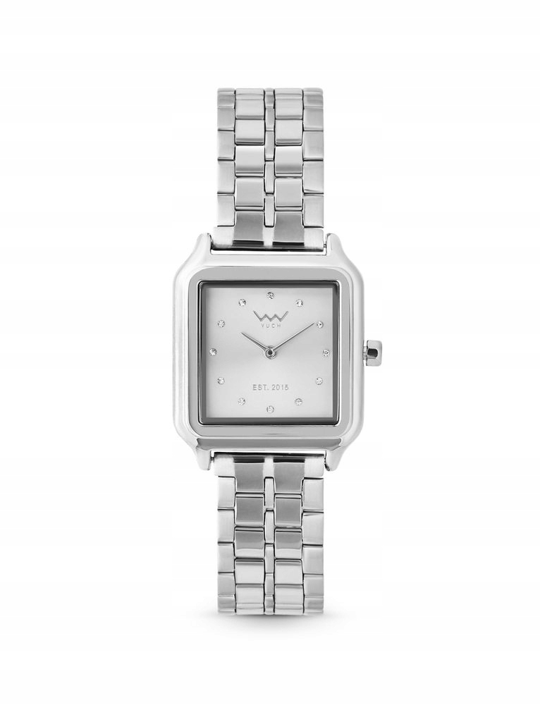 Dámské hodinky Vuch Roeen Silver stříbrné nerezová ocel 27 x 28 mm