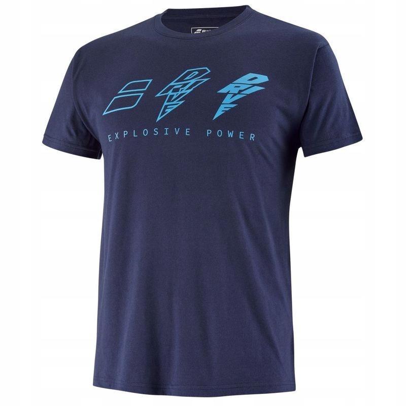 Koszulka Babolat Drive Cotton Men Blue M