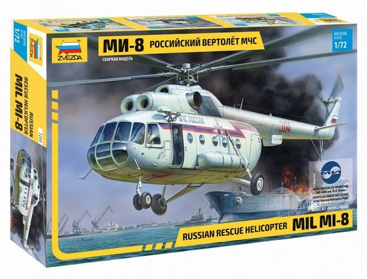 1:72 Záchranný vrtulník Mil Mi-8