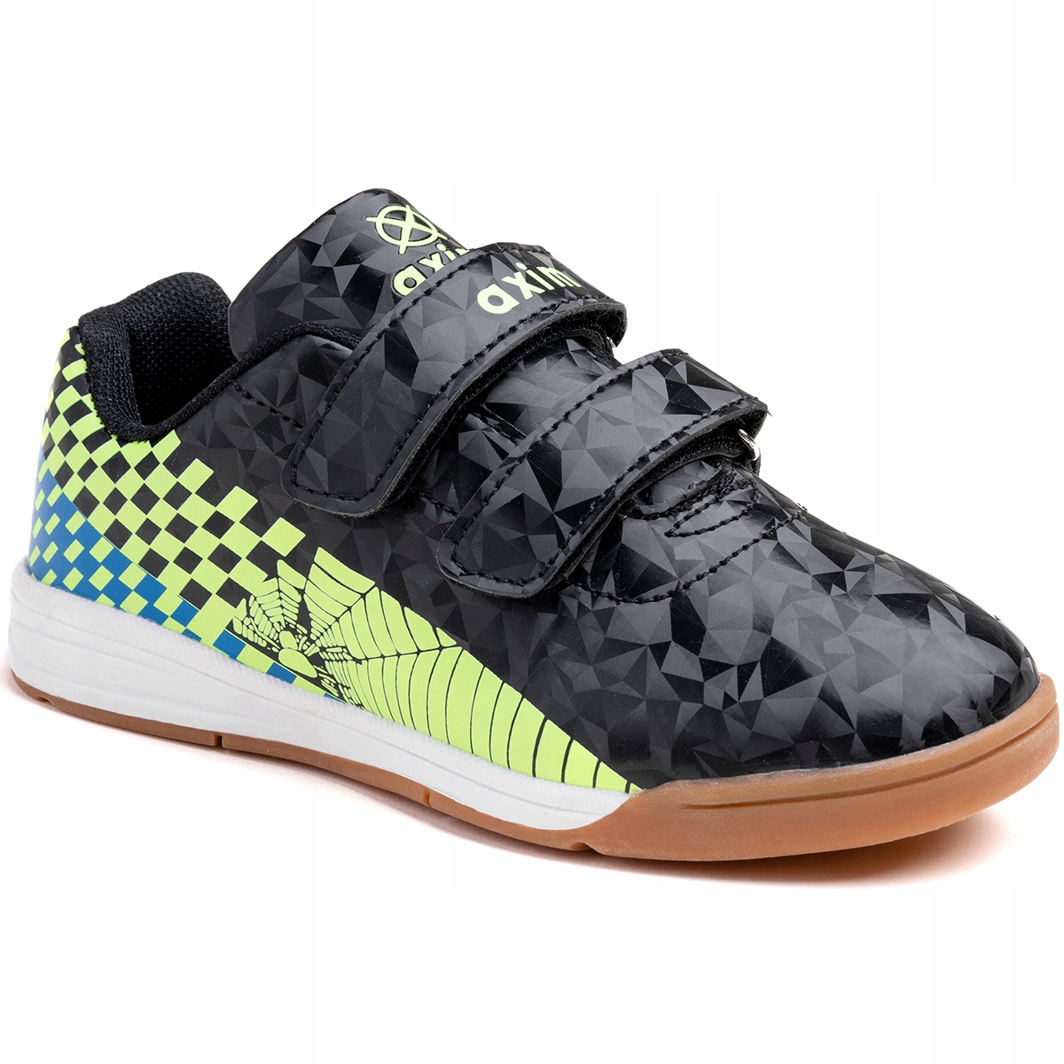 Buty sportowe halówki wkł.SKÓRA szkolne lekkie na halę boisko Rzepy Axim 27