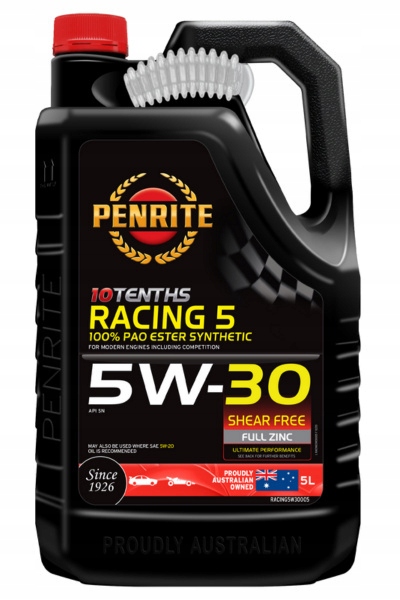 PENRITE 10 tenths RACING 5W-30 5L