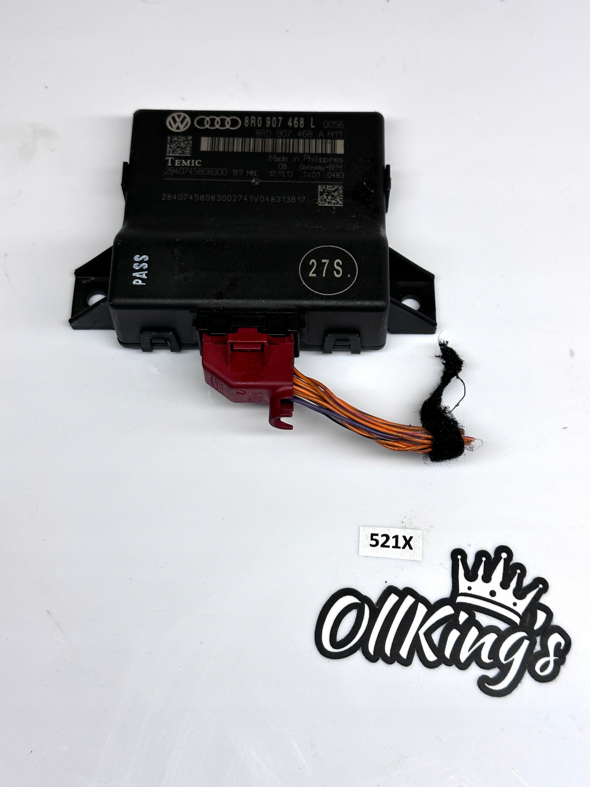 AUDI A4 B8 A5 8T Q5 LIFT module control unit GATEWAY 8R0907468L