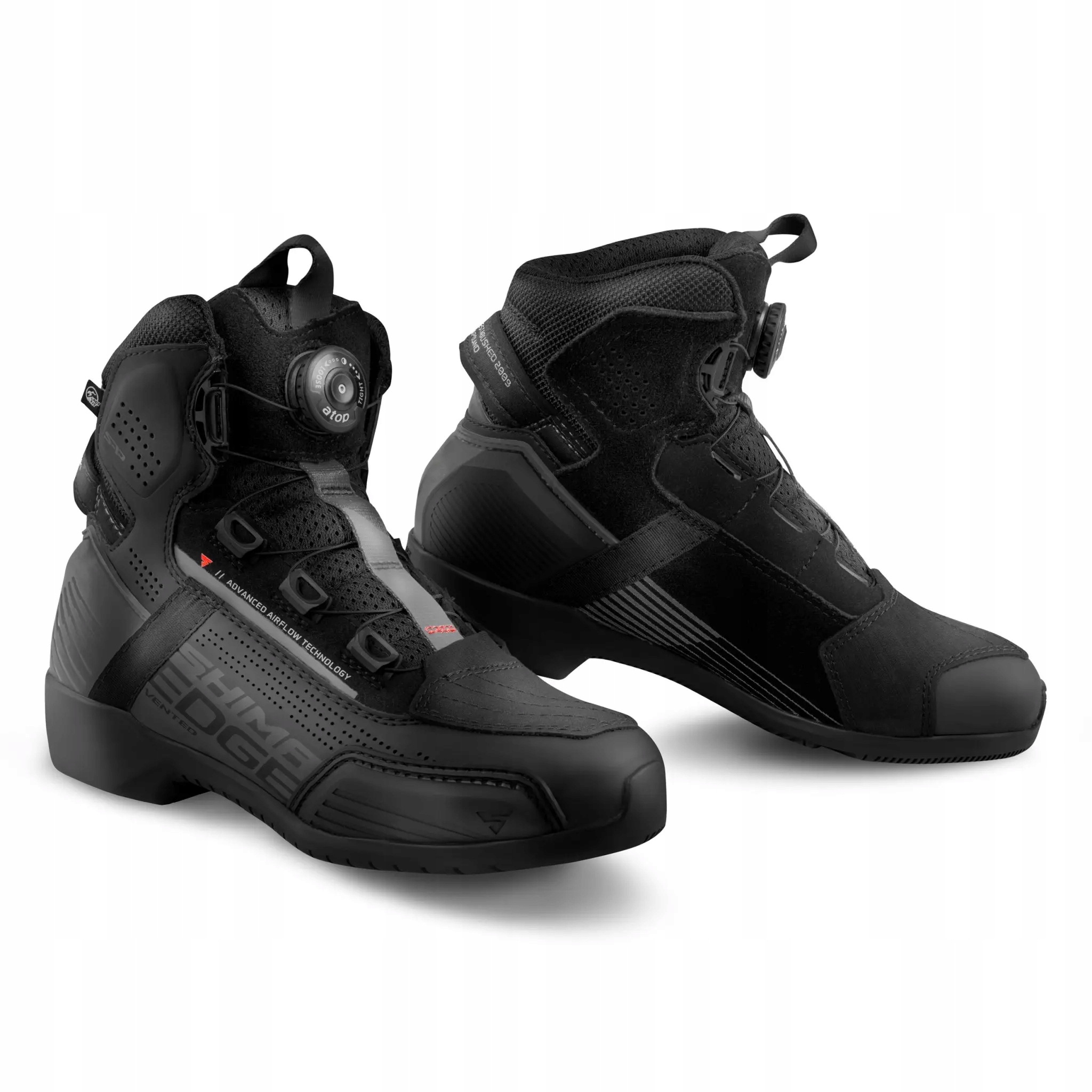 Dámske motocyklové topánky Shima Edge Vented Lady Black 39