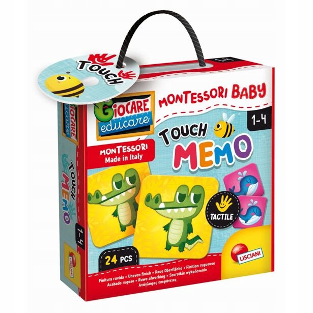 Lisciani Montessori Baby Touch Pexeso